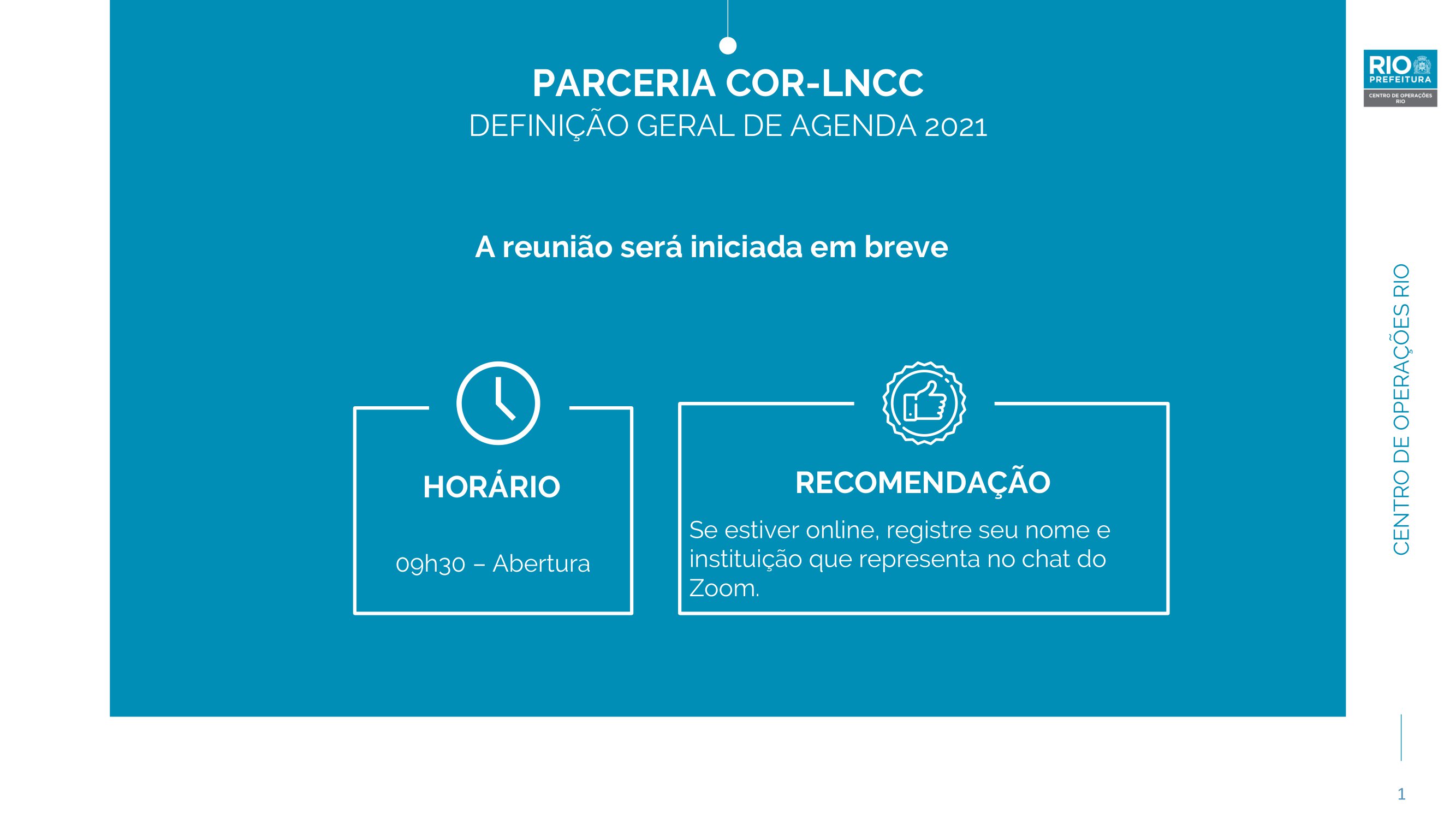 Parceria COR-LNCC